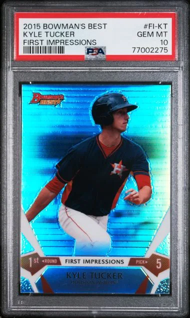 2015 Bowman's Best Kyle Tucker First Impressions #FI-KT card image