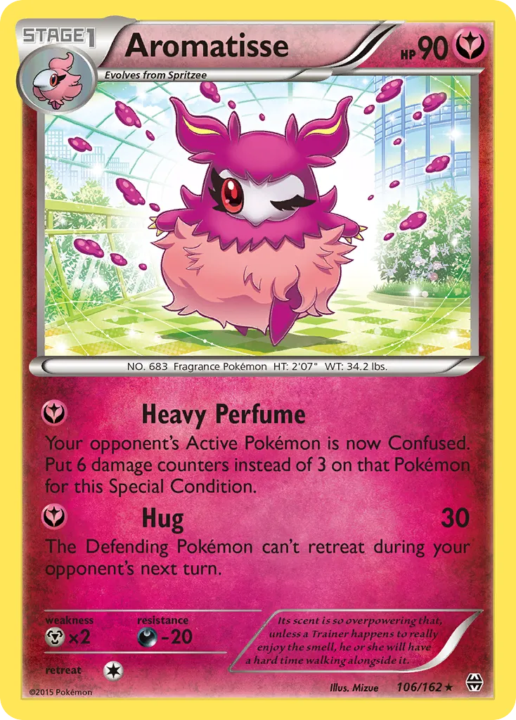 2015 BREAKthrough Aromatisse Rare #106/162 Rare card image