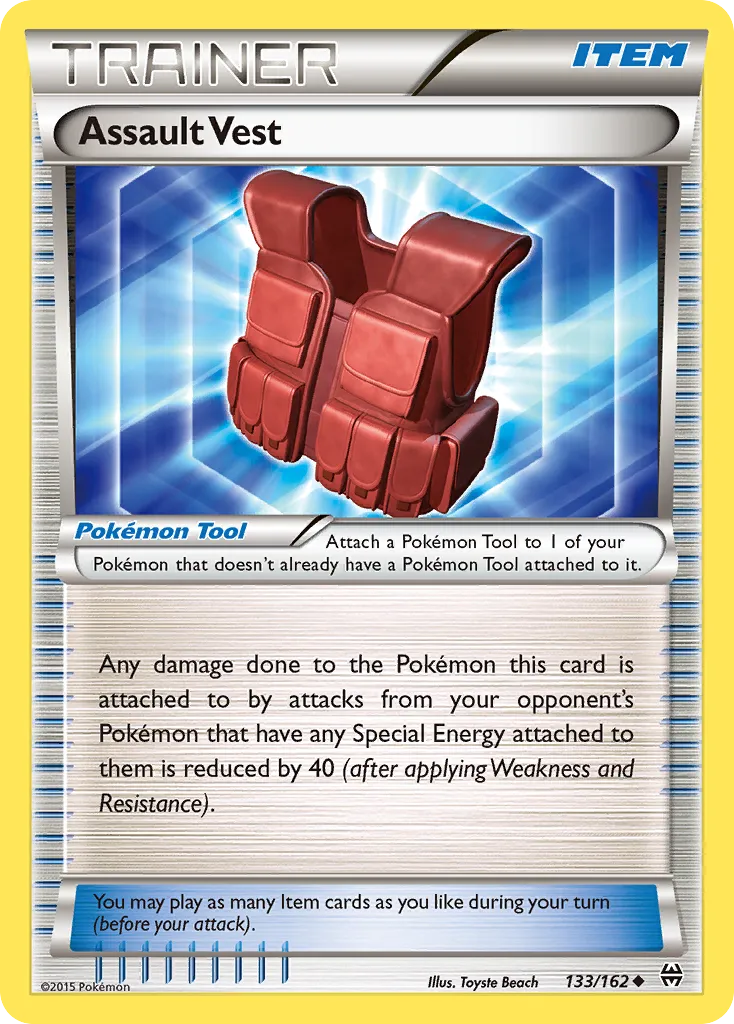 2015 BREAKthrough Assault Vest #133/162 Uncommon card image