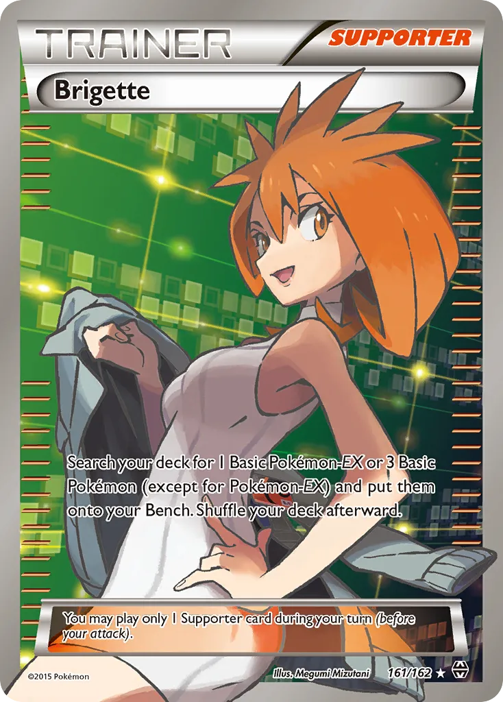 2015 BREAKthrough Brigette #161/162 Rare Ultra card image