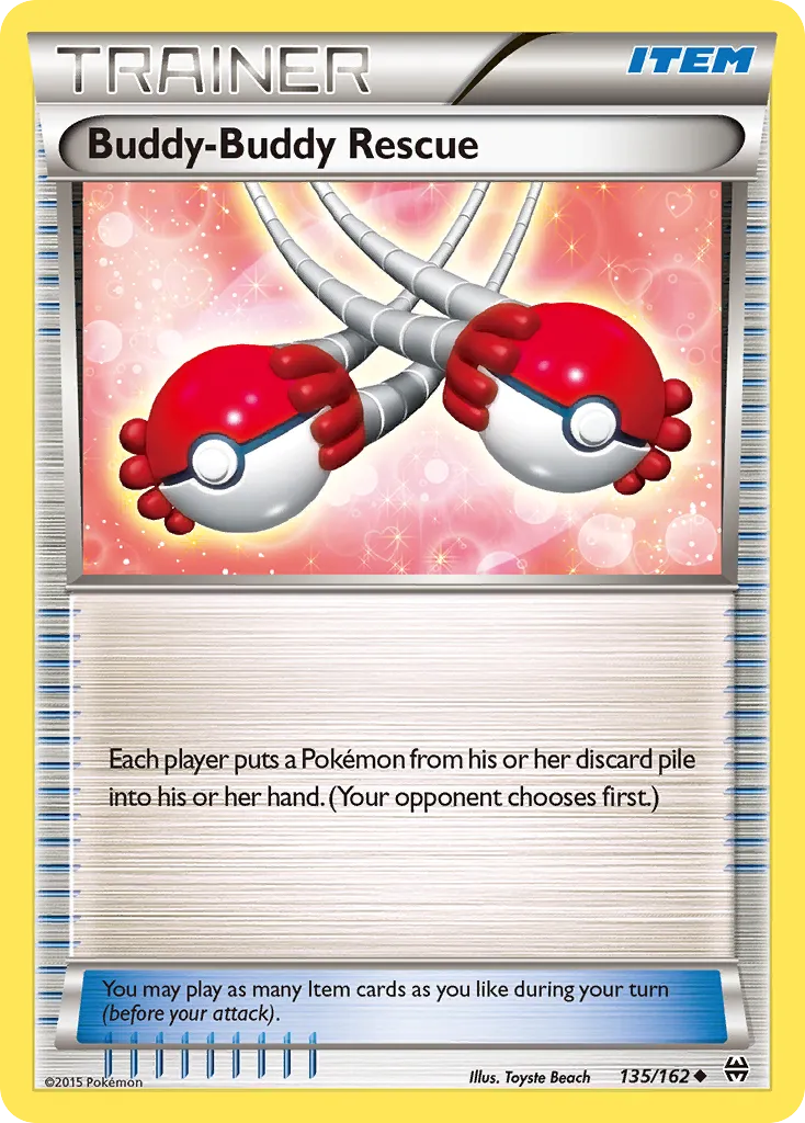 2015 BREAKthrough Buddy-Buddy Rescue Uncommon #135/162 Uncommon card image