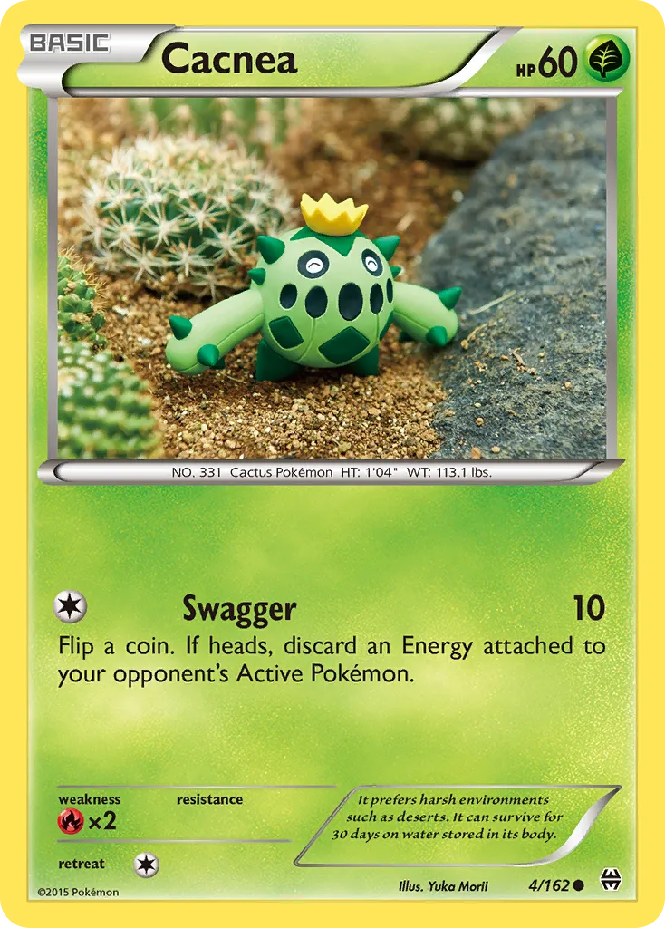 2015 BREAKthrough Cacnea Common #004/162 Common card image