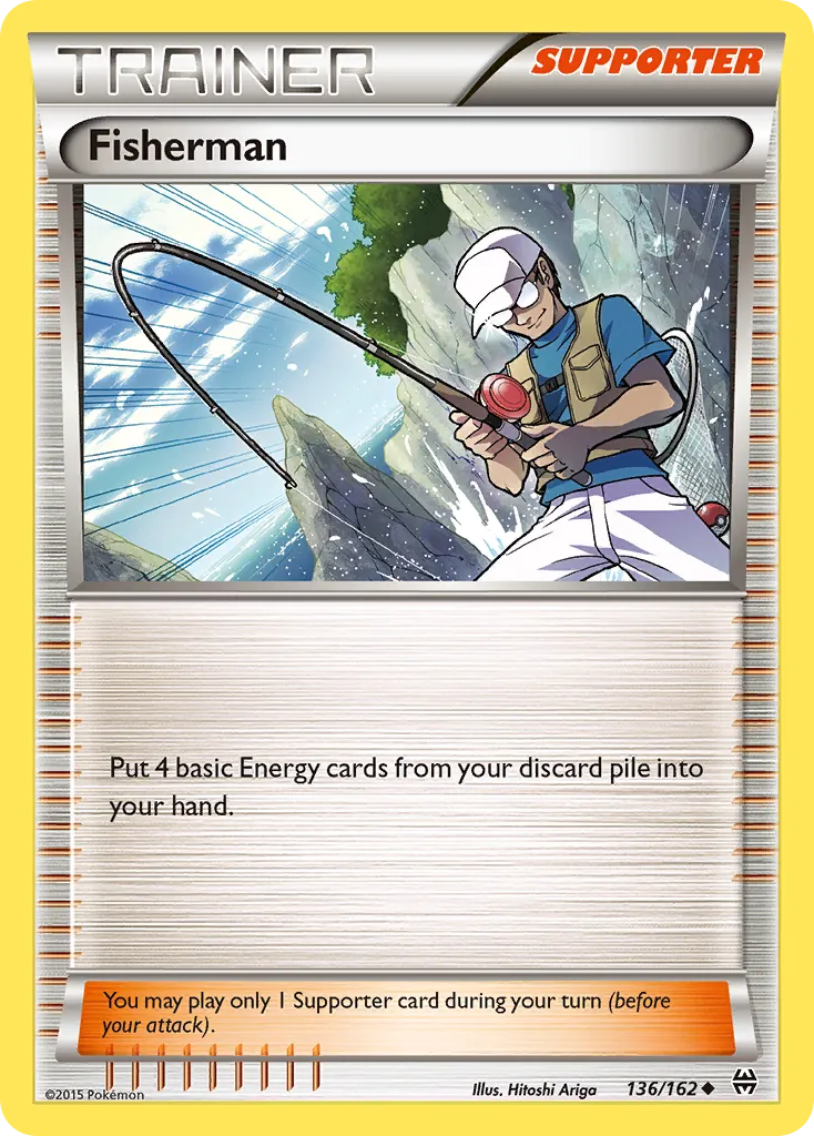 2015 BREAKthrough Fisherman Uncommon #136/162 Uncommon card image