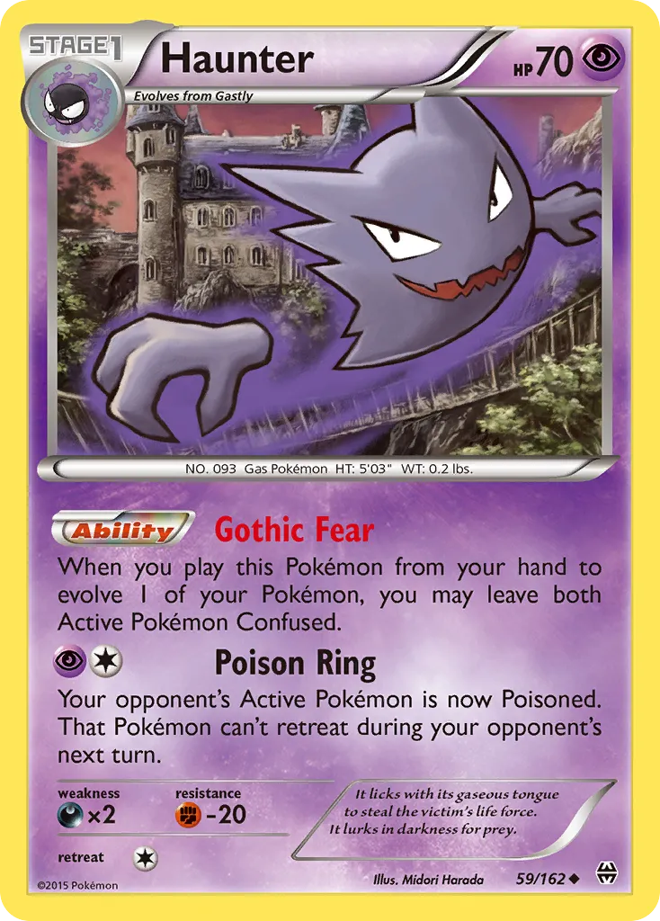 2015 BREAKthrough Haunter Uncommon #059/162 Uncommon card image