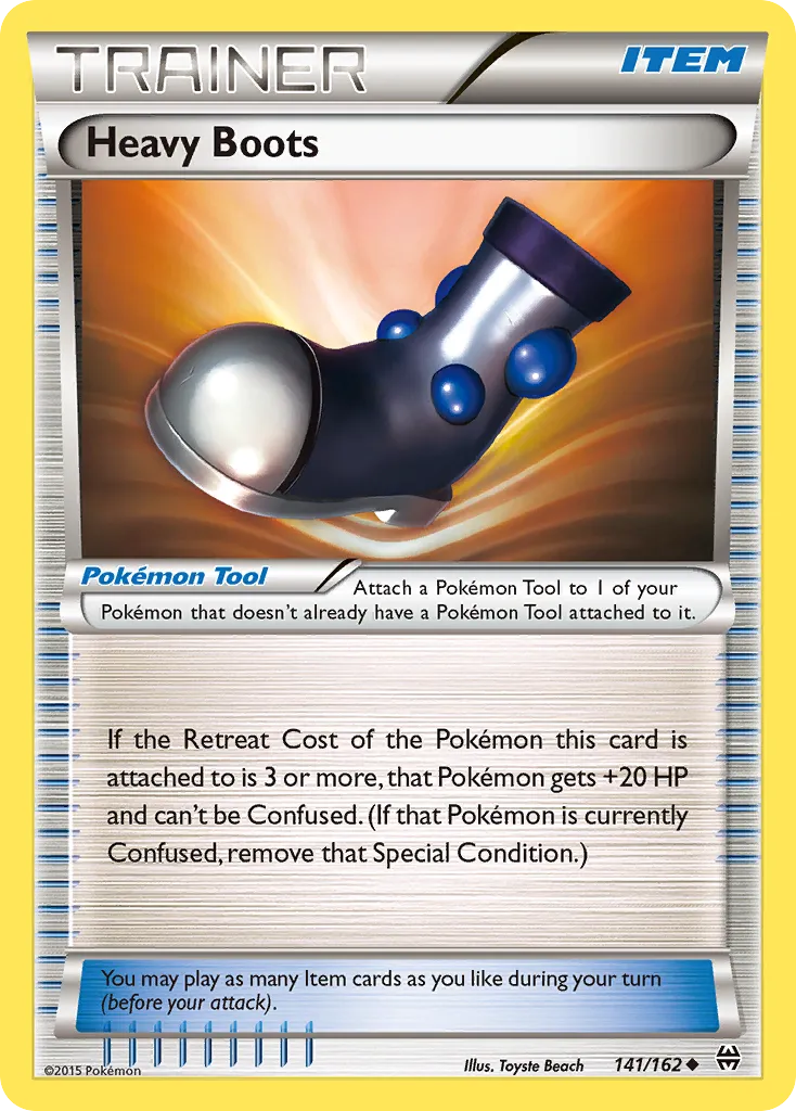 2015 BREAKthrough Heavy Boots #141/162 Uncommon card image