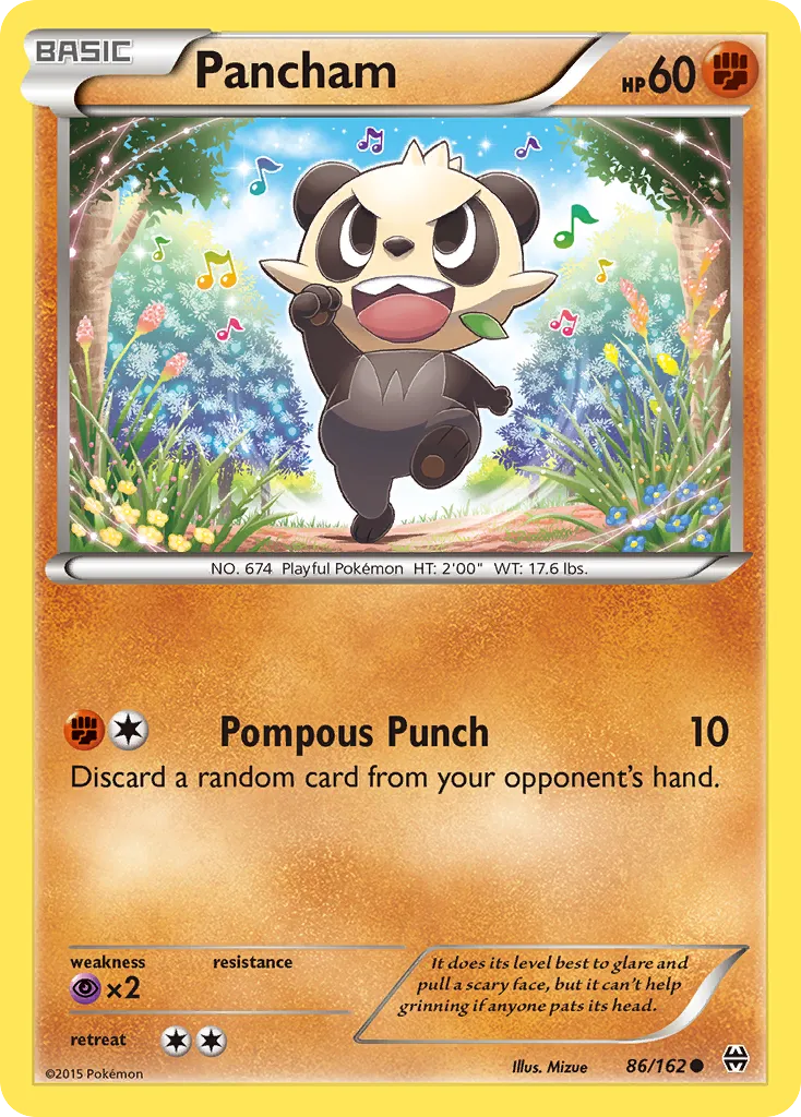 2015 BREAKthrough Pancham Common #086/162 Common card image