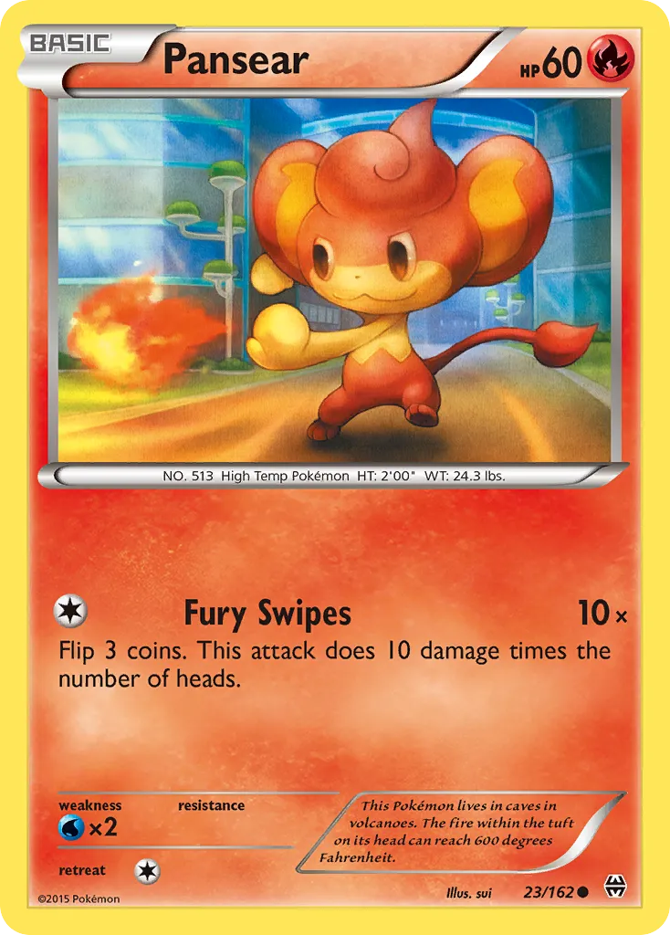 2015 BREAKthrough Pansear Common #023/162 Common card image
