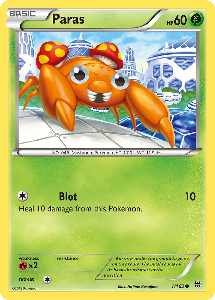 2015 BREAKthrough Paras Common #001/162 Common card image