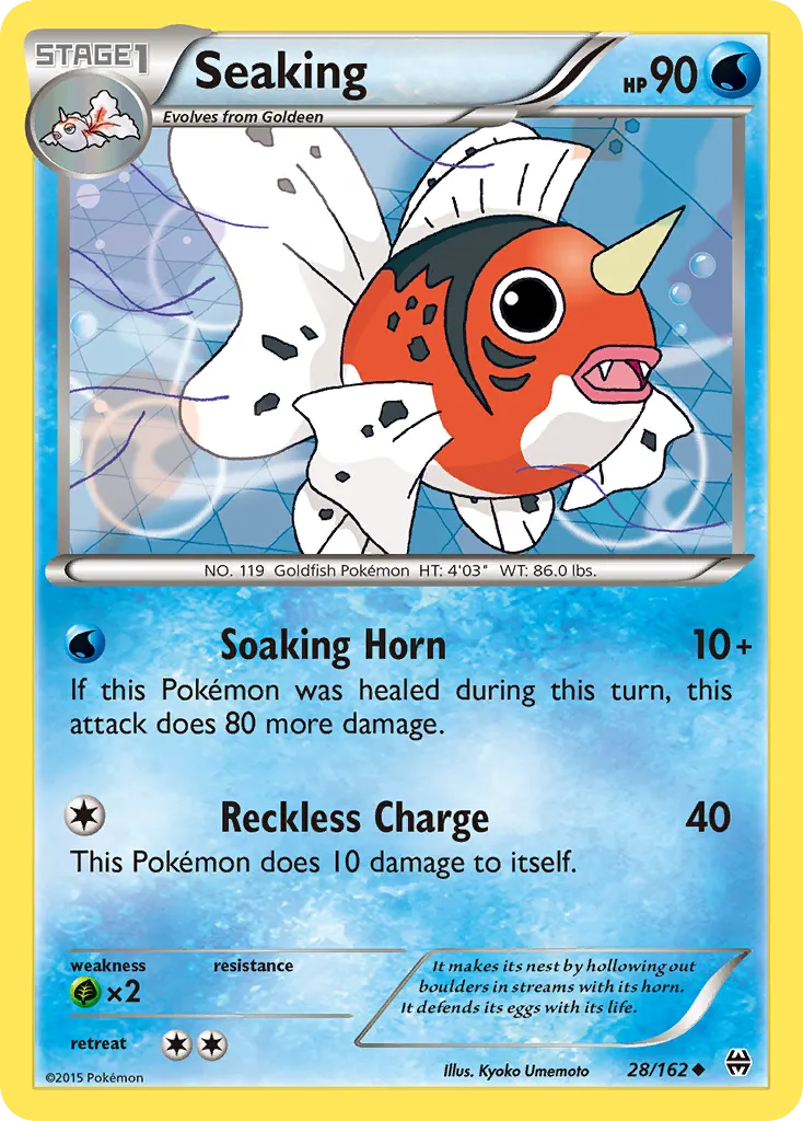2015 BREAKthrough Seaking Uncommon #028/162 Uncommon card image