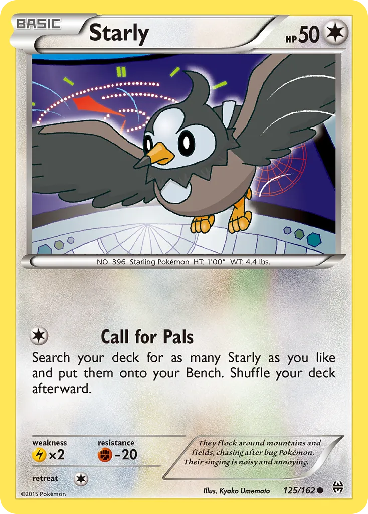 2015 BREAKthrough Starly Common #125/162 Common card image