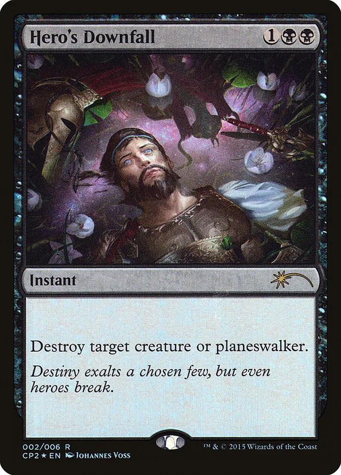 2015 Fate Reforged Clash Pack Hero's Downfall rare #2 unlisted card image