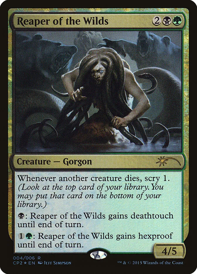 2015 Fate Reforged Clash Pack Reaper of the Wilds rare #4 unlisted card image