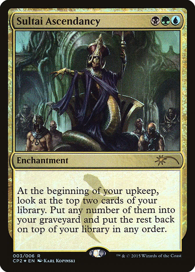 2015 Fate Reforged Clash Pack Sultai Ascendancy rare #3 unlisted card image
