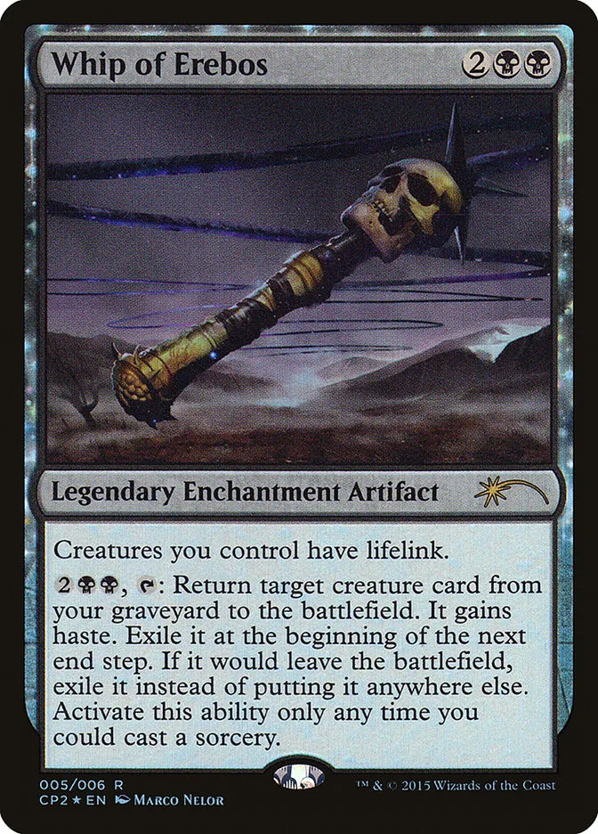 2015 Fate Reforged Clash Pack Whip of Erebos rare #5 unlisted card image