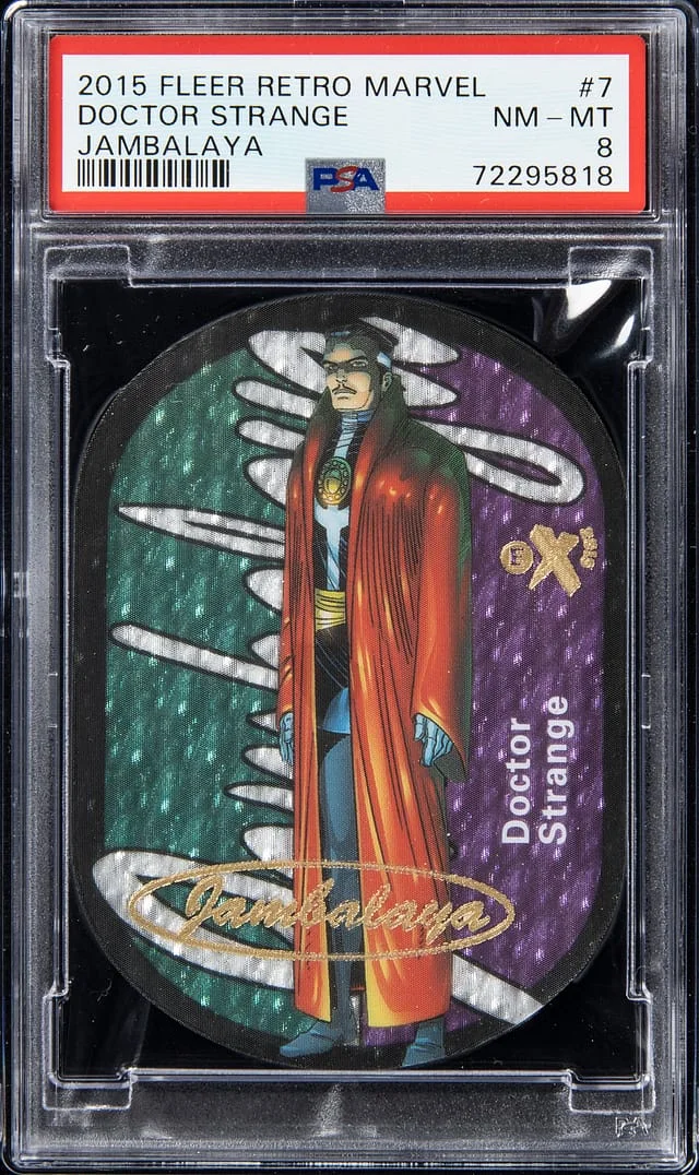 2015 Fleer Retro Marvel Doctor Strange Jambalaya #7 card image