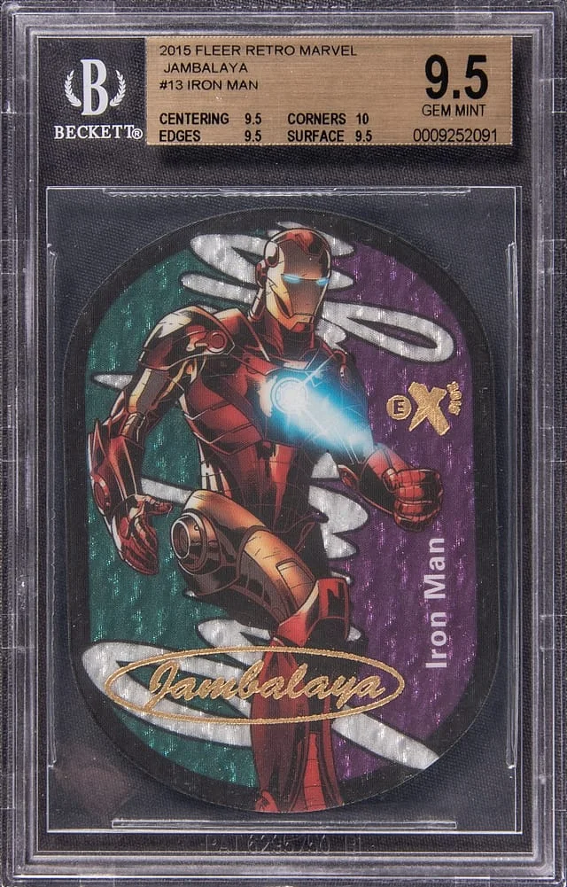 2015 Fleer Retro Marvel Iron Man Jambalaya #13 card image