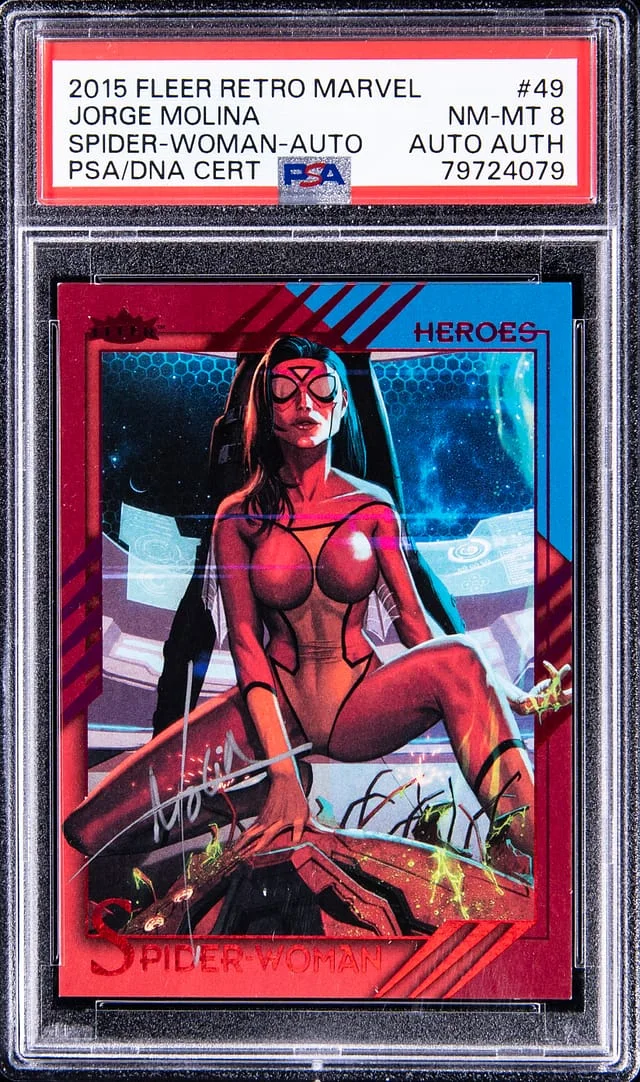2015 Fleer Retro Marvel Spider-Woman #49 card image