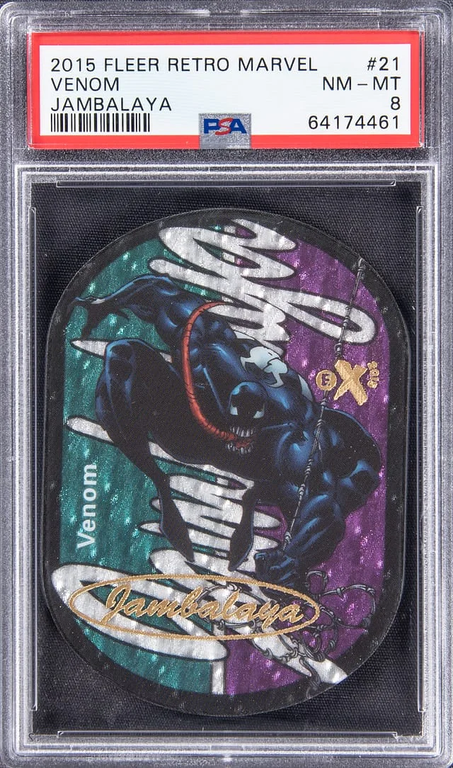 2015 Fleer Retro Marvel Venom Jambalaya #21 card image