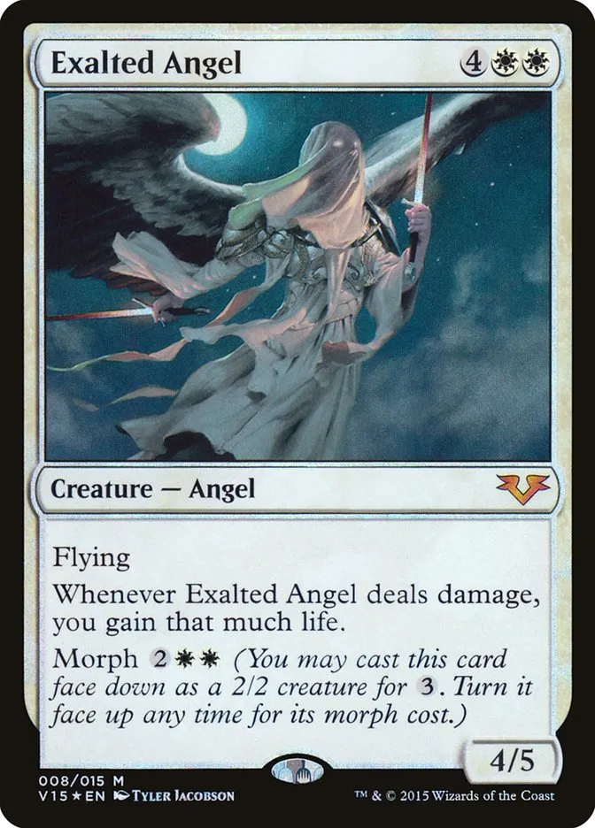 2015 From the Vault: Angels Exalted Angel mythic #8 unlisted card image