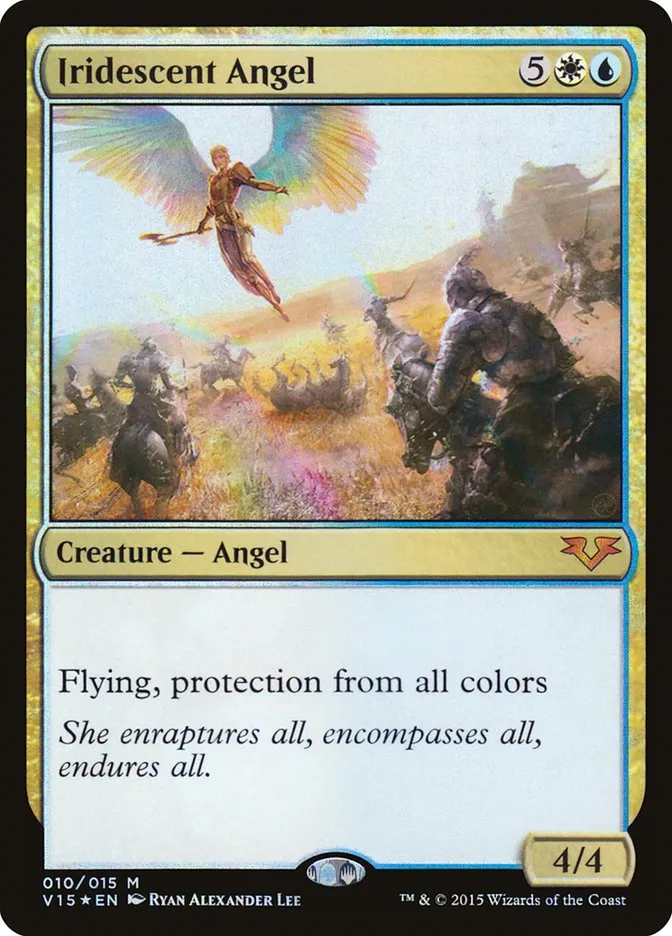 2015 From the Vault: Angels Iridescent Angel mythic #10 unlisted card image