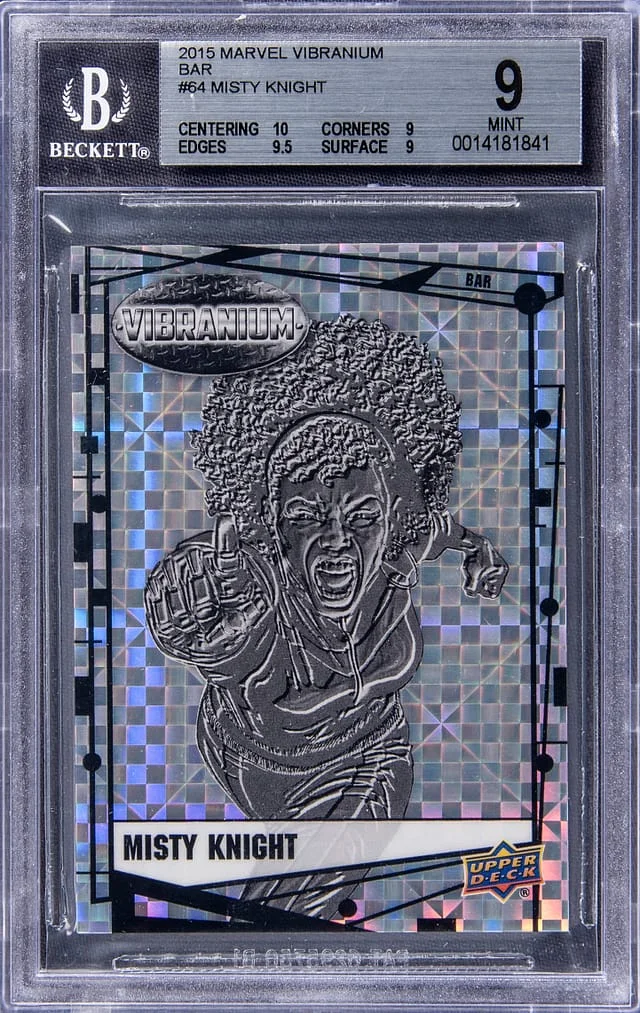 2015 Marvel Vibranium Bar Misty Knight #64 card image