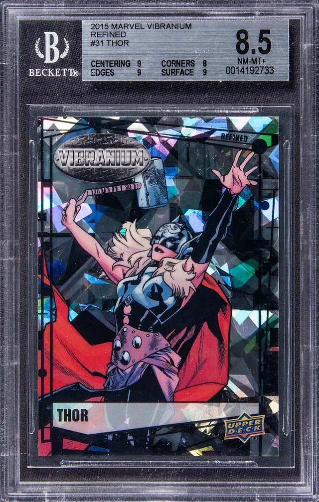 2015 Marvel Vibranium Refined Thor #31 card image