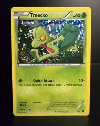 2015 McDonald's Collection 2015 Treecko #01/12 McDonald's Promo card image