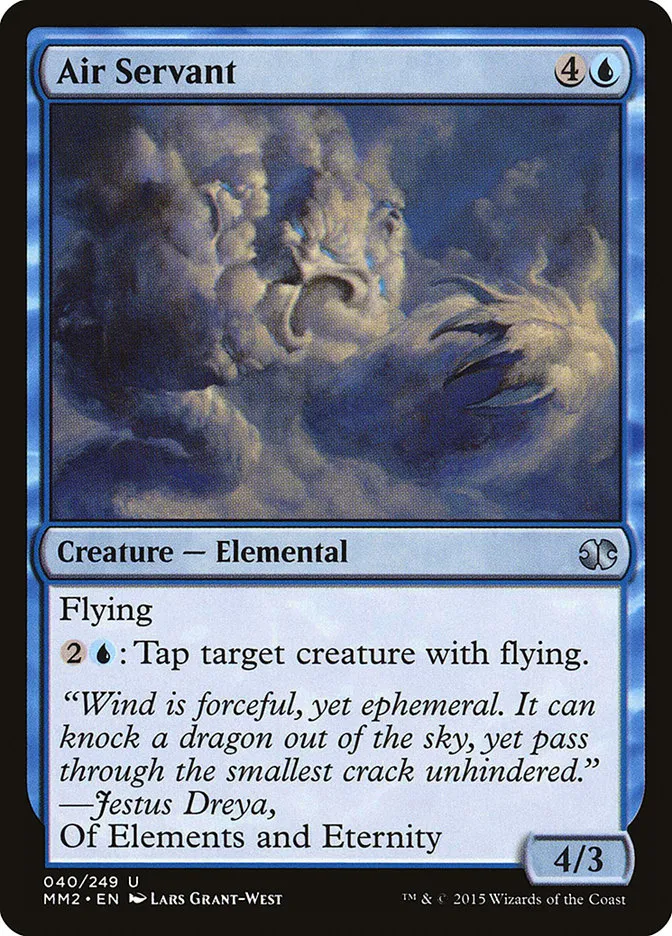 2015 Modern Masters 2015 Air Servant uncommon #40 unlisted card image