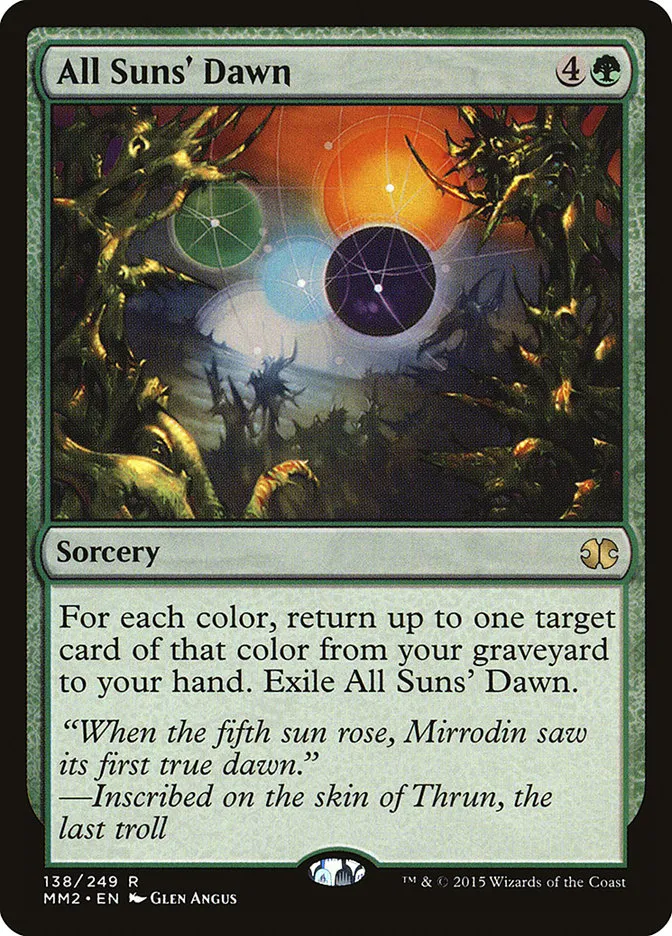 2015 Modern Masters 2015 All Suns' Dawn rare #138 unlisted card image