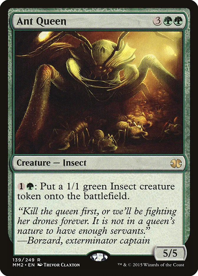 2015 Modern Masters 2015 Ant Queen rare #139 unlisted card image