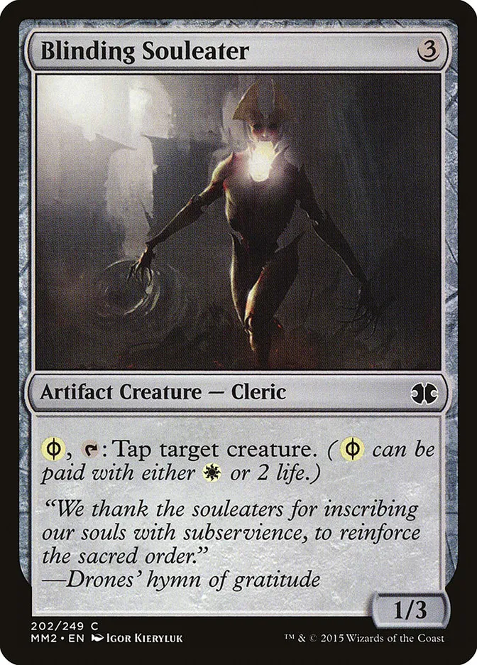 2015 Modern Masters 2015 Blinding Souleater common #202 unlisted card image