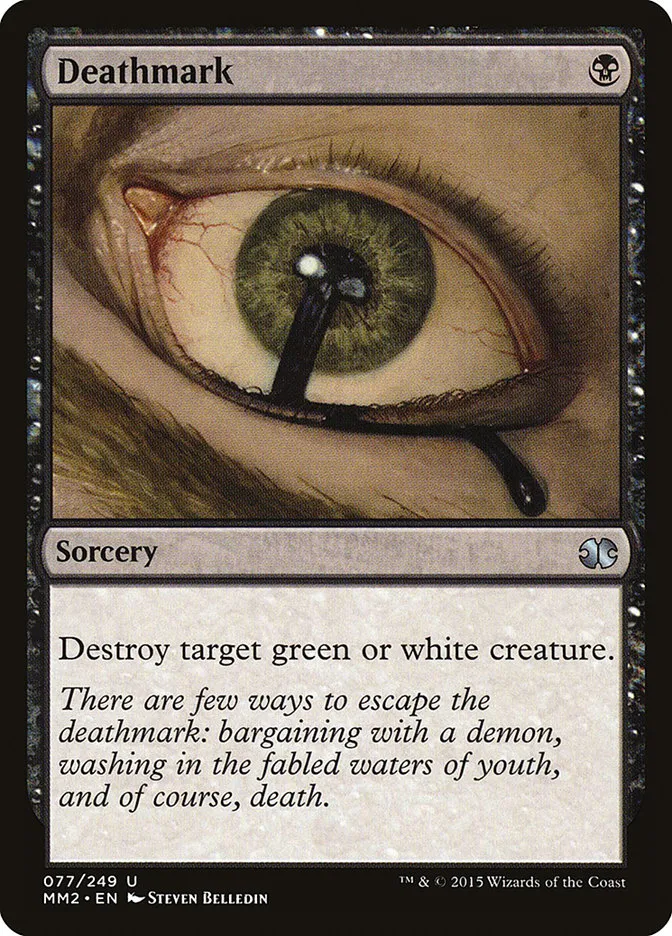 2015 Modern Masters 2015 Deathmark uncommon #77 unlisted card image