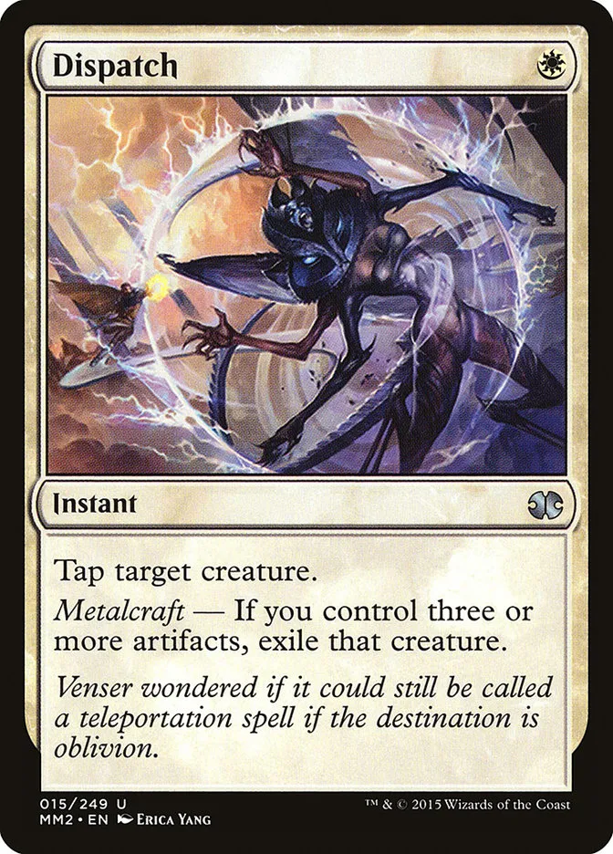 2015 Modern Masters 2015 Dispatch uncommon #15 unlisted card image