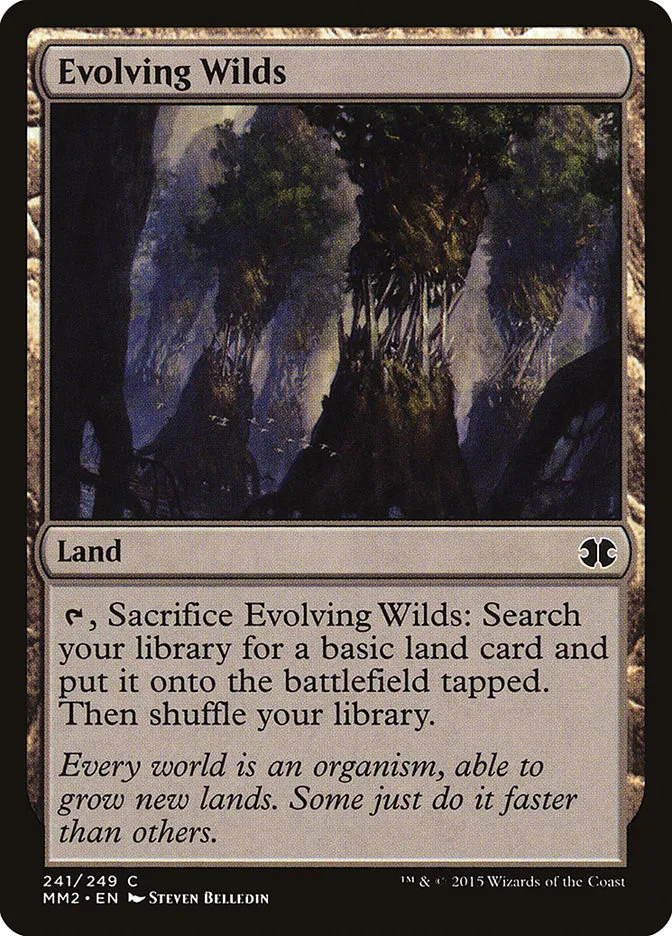 2015 Modern Masters 2015 Evolving Wilds common #241 unlisted card image