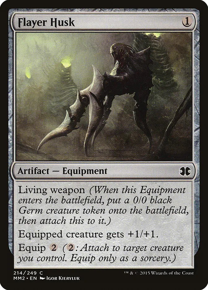 2015 Modern Masters 2015 Flayer Husk common #214 unlisted card image