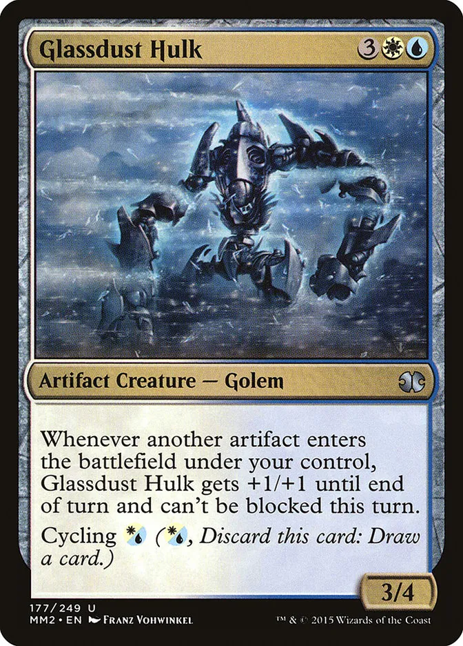 2015 Modern Masters 2015 Glassdust Hulk uncommon #177 unlisted card image