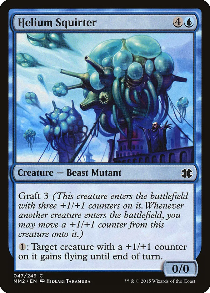 2015 Modern Masters 2015 Helium Squirter common #47 unlisted card image