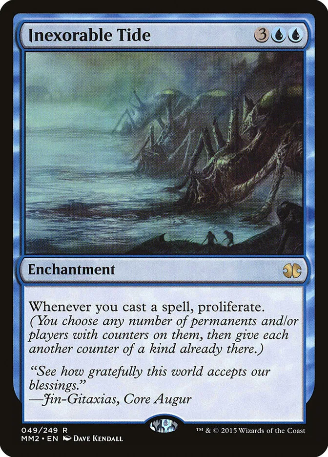 2015 Modern Masters 2015 Inexorable Tide rare #49 unlisted card image