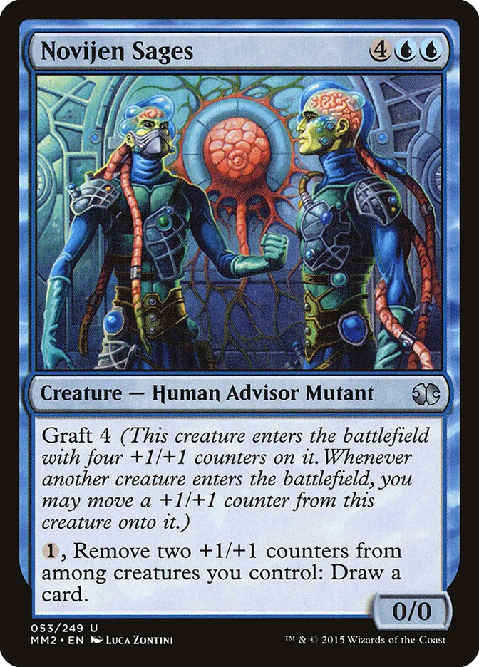 2015 Modern Masters 2015 Novijen Sages uncommon #53 unlisted card image