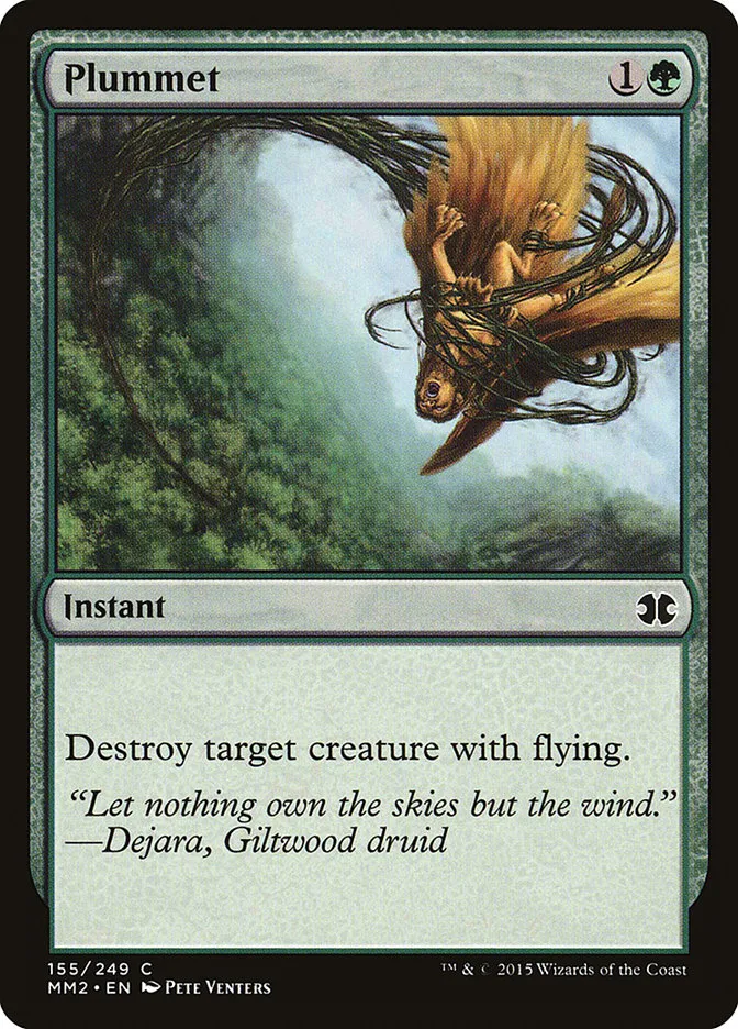 2015 Modern Masters 2015 Plummet common #155 unlisted card image