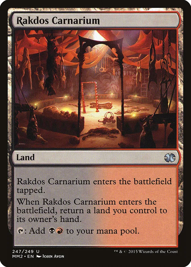 2015 Modern Masters 2015 Rakdos Carnarium uncommon #247 unlisted card image