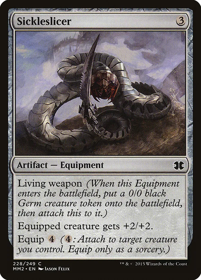 2015 Modern Masters 2015 Sickleslicer common #228 unlisted card image