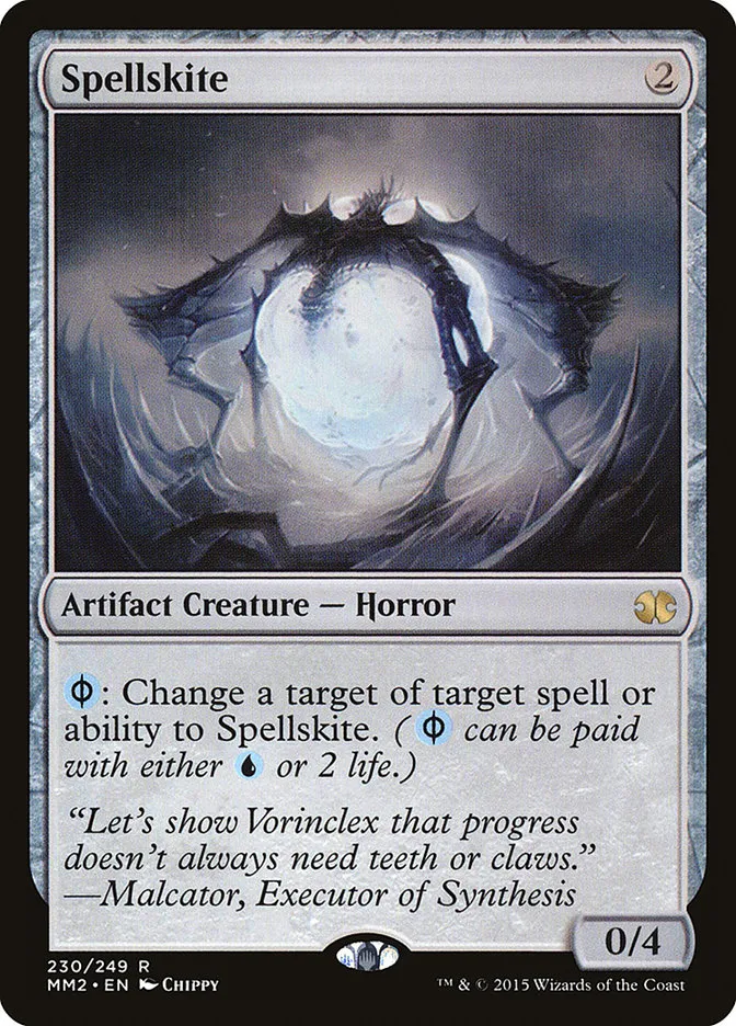 2015 Modern Masters 2015 Spellskite rare #230 unlisted card image