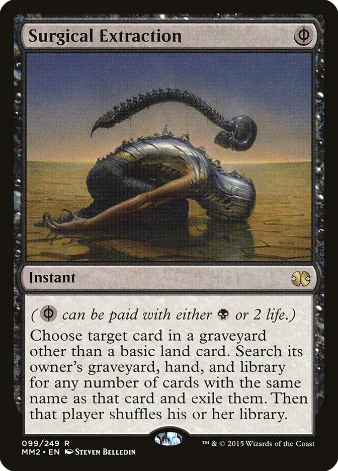 2015 Modern Masters 2015 Surgical Extraction rare #99 unlisted card image