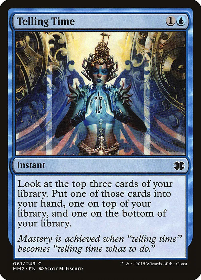 2015 Modern Masters 2015 Telling Time common #61 unlisted card image