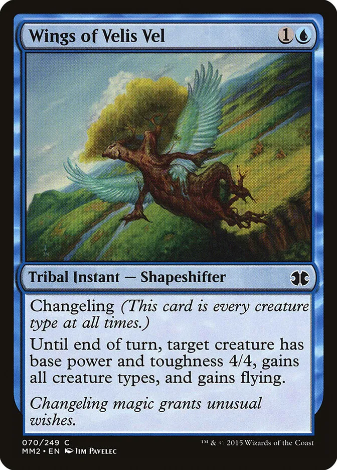 2015 Modern Masters 2015 Wings of Velis Vel common #70 unlisted card image