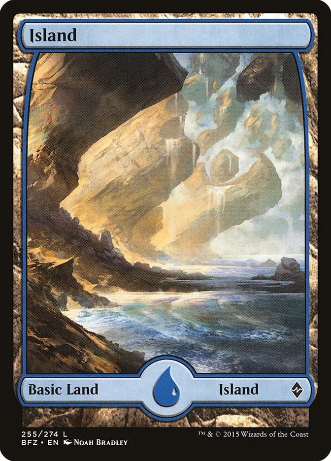 2015 Battle for Zendikar Island [Full Art] common #255 common card image