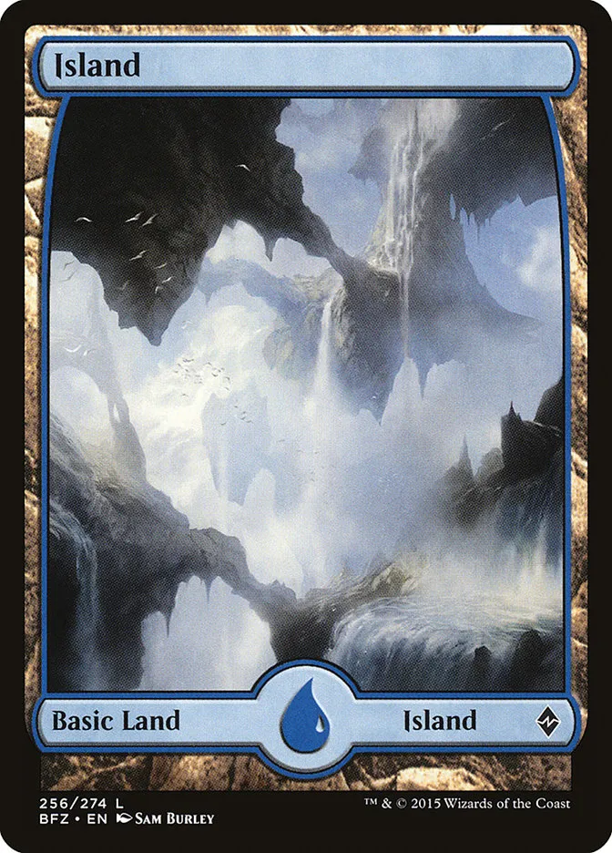 2015 Battle for Zendikar Island [Full Art] common #256 common card image