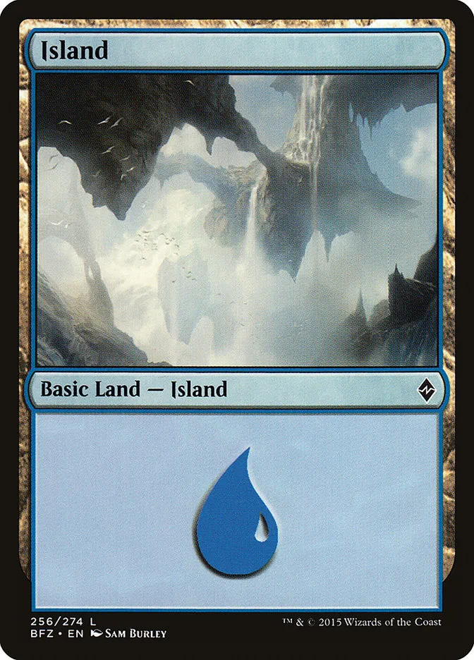 2015 Battle for Zendikar Island #256a common card image