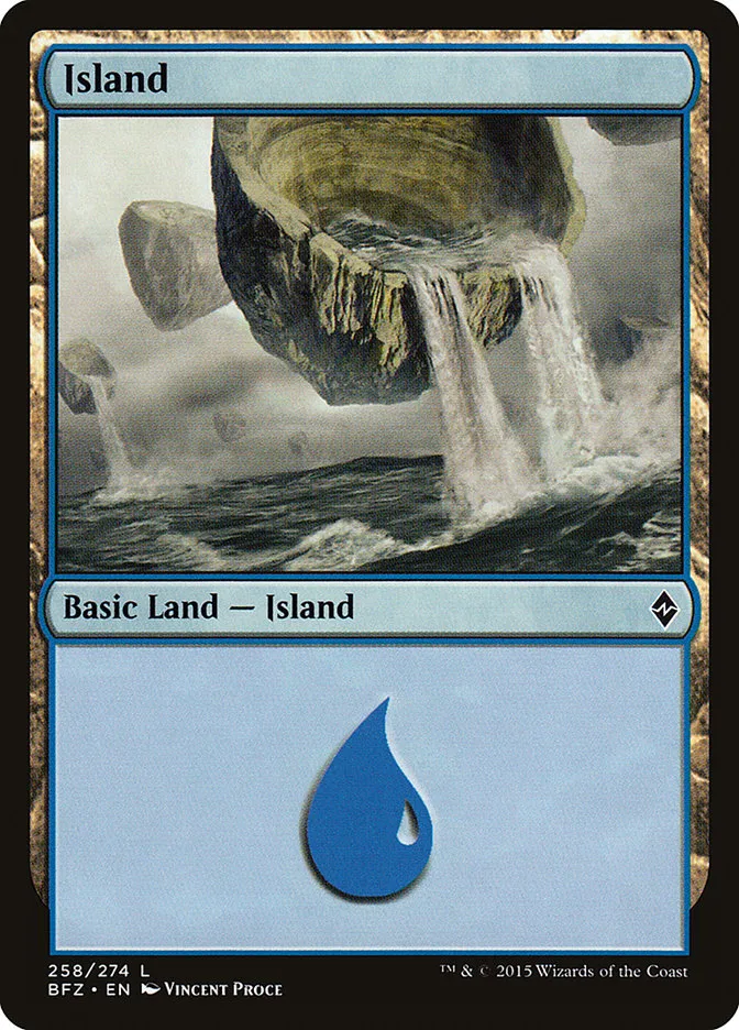 2015 Battle for Zendikar Island #258a common card image